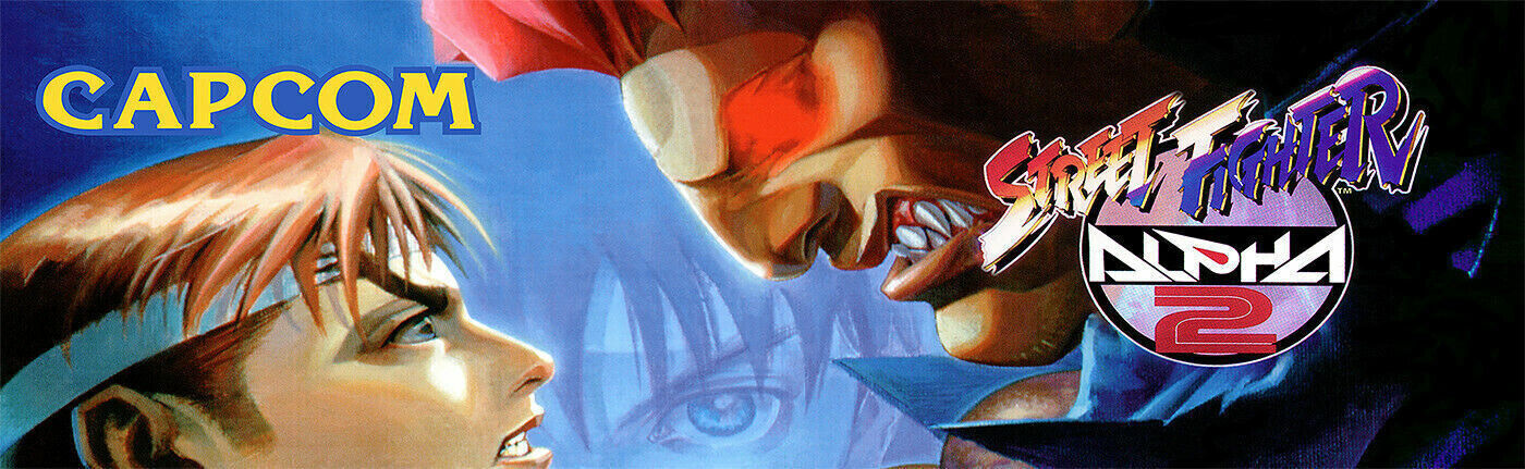 Street Fighter Alpha 2 Arcade Marquee/Sign (26\