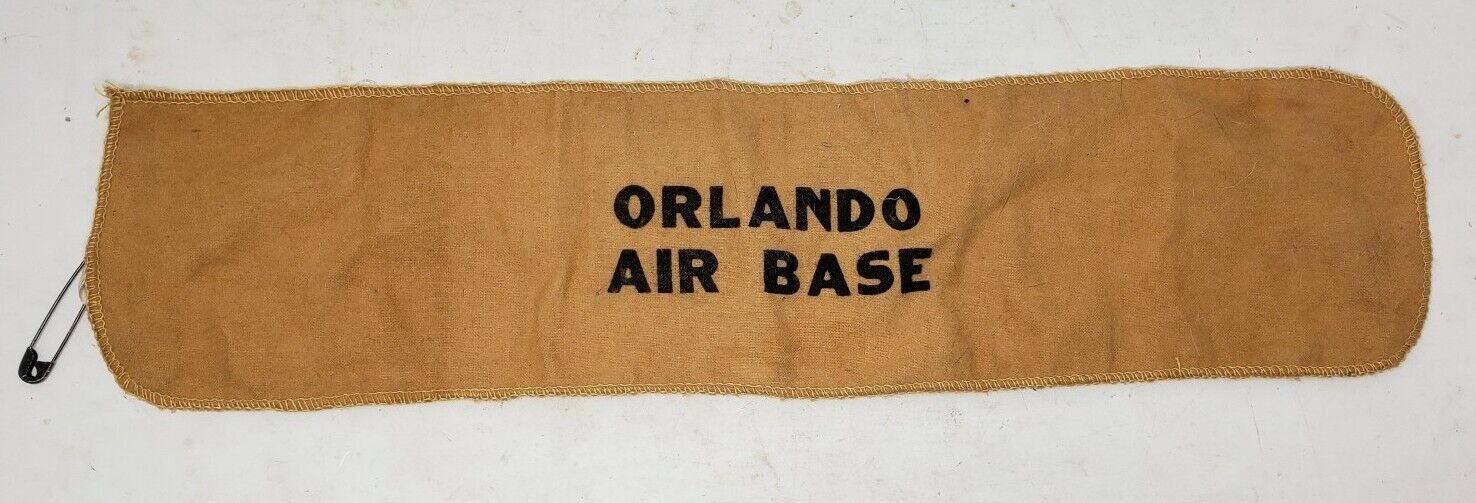 WWII AAC Orlando Army Air Base Arm Band FL. Army Air Corps.