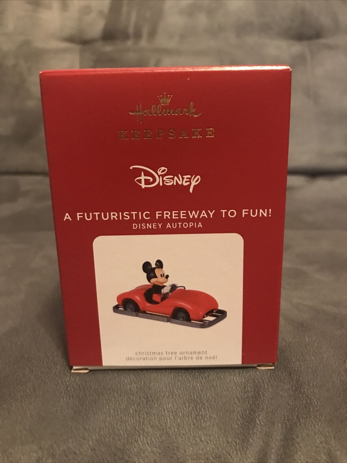 Hallmark A Futuristic Freeway To Fun - Disney Autopia Keepsake Ornament 2021