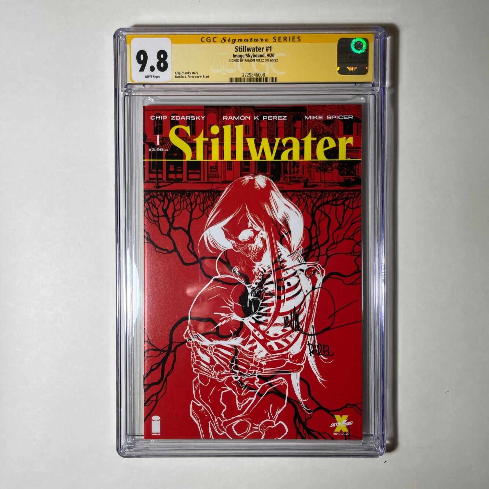 Stillwater #1 First Print CGC 9.8 SS | Signed By Ramon Perez