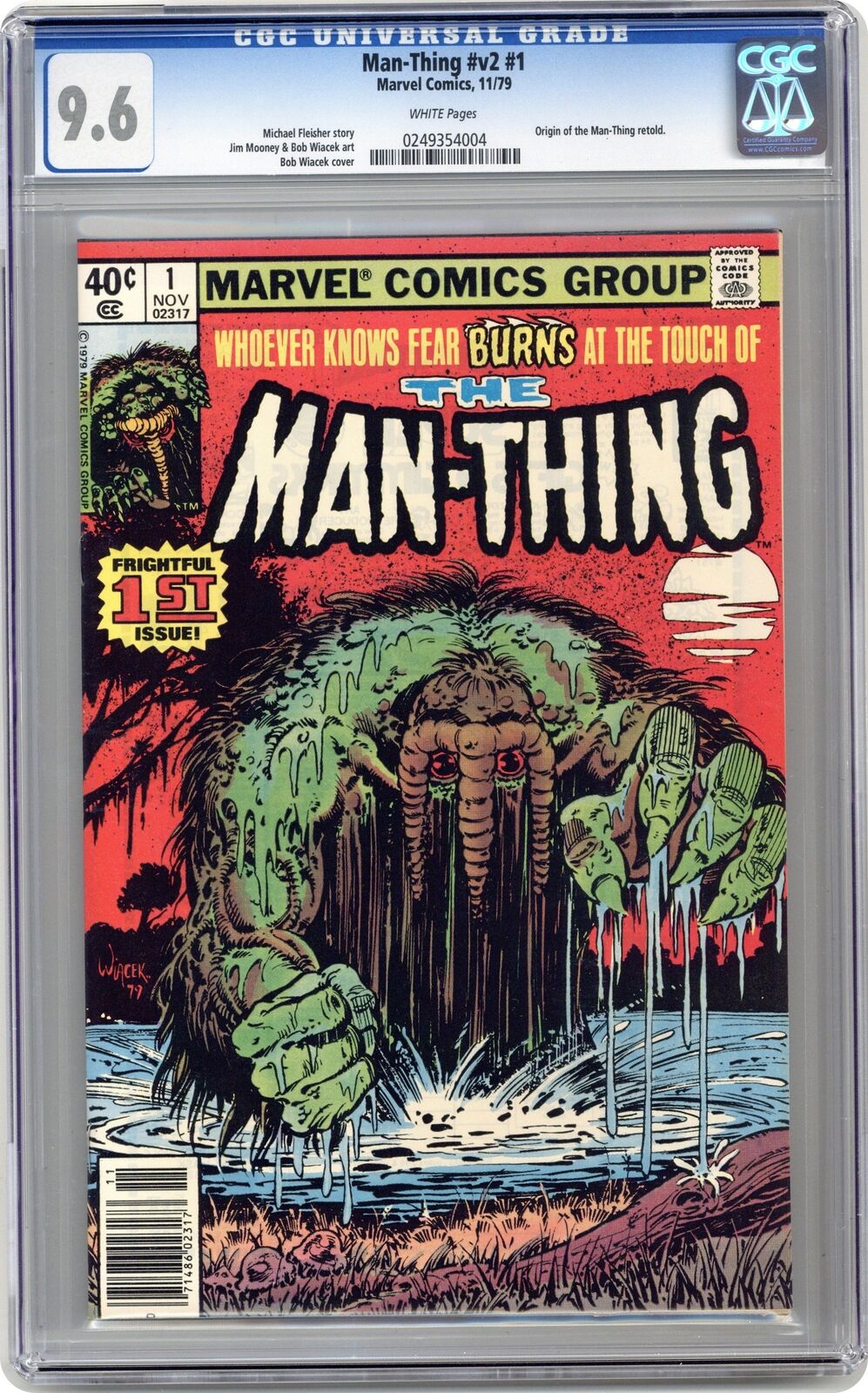 Man-Thing 1D CGC 9.6 1979 0249354004