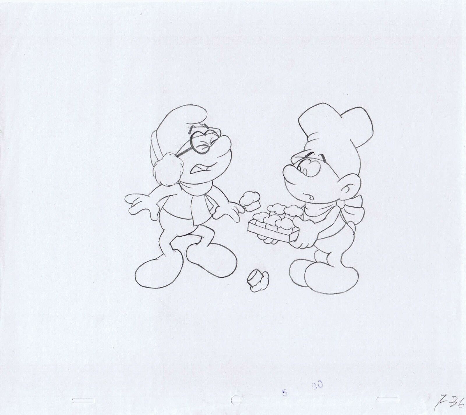 Smurfs 2 Images Original Art Animation Production Art 5 80 7-36