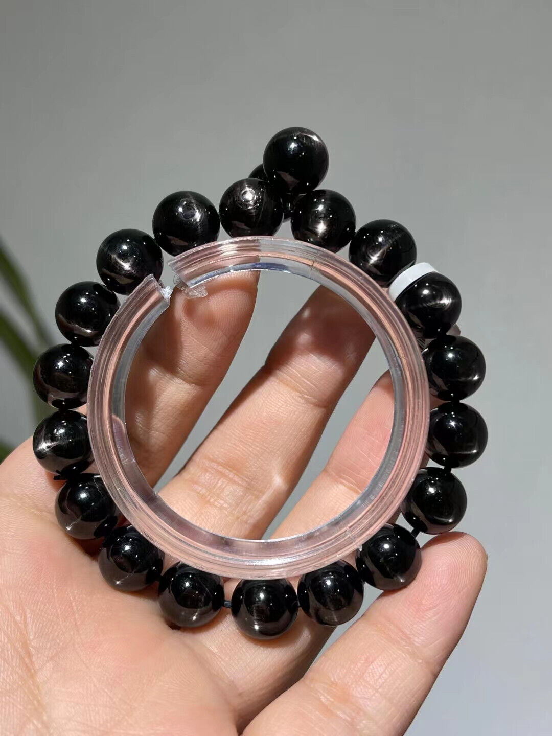 10mm Genuine Natural Golden Luck Stone Gemstone Round Beads Bracelet AAAAA