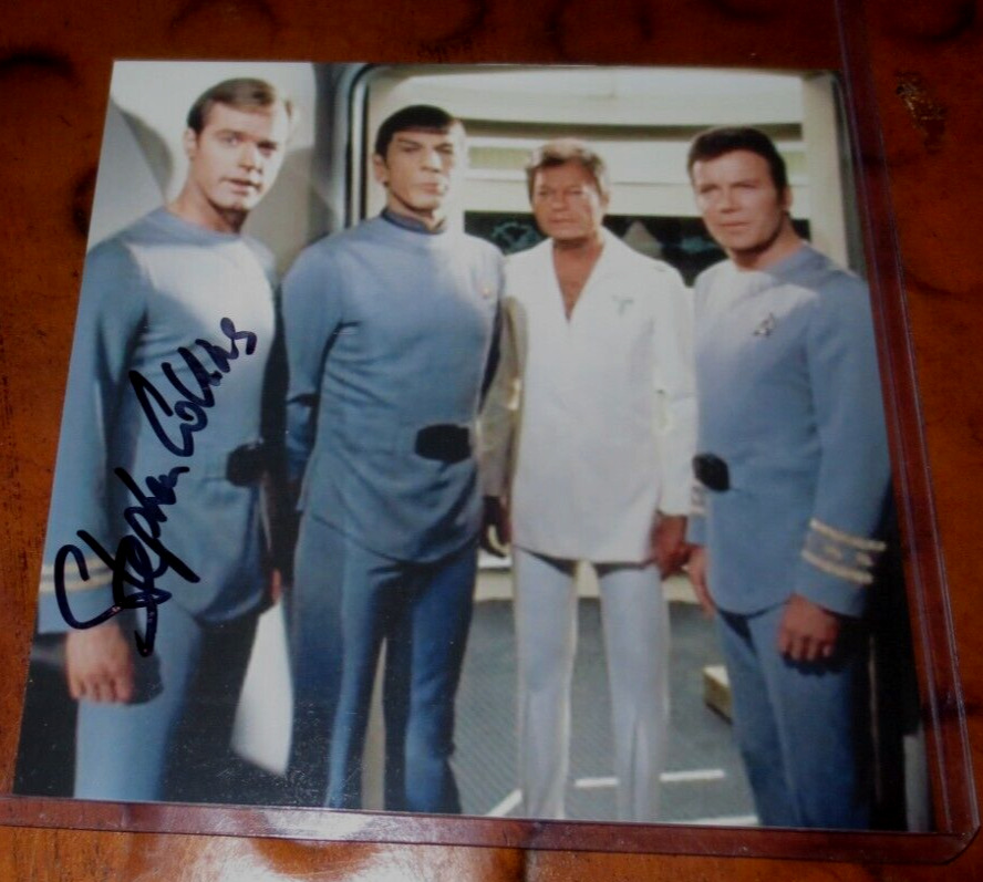 Stephen Collins signed autographed photo Decker in Star Trek The Motion Picture