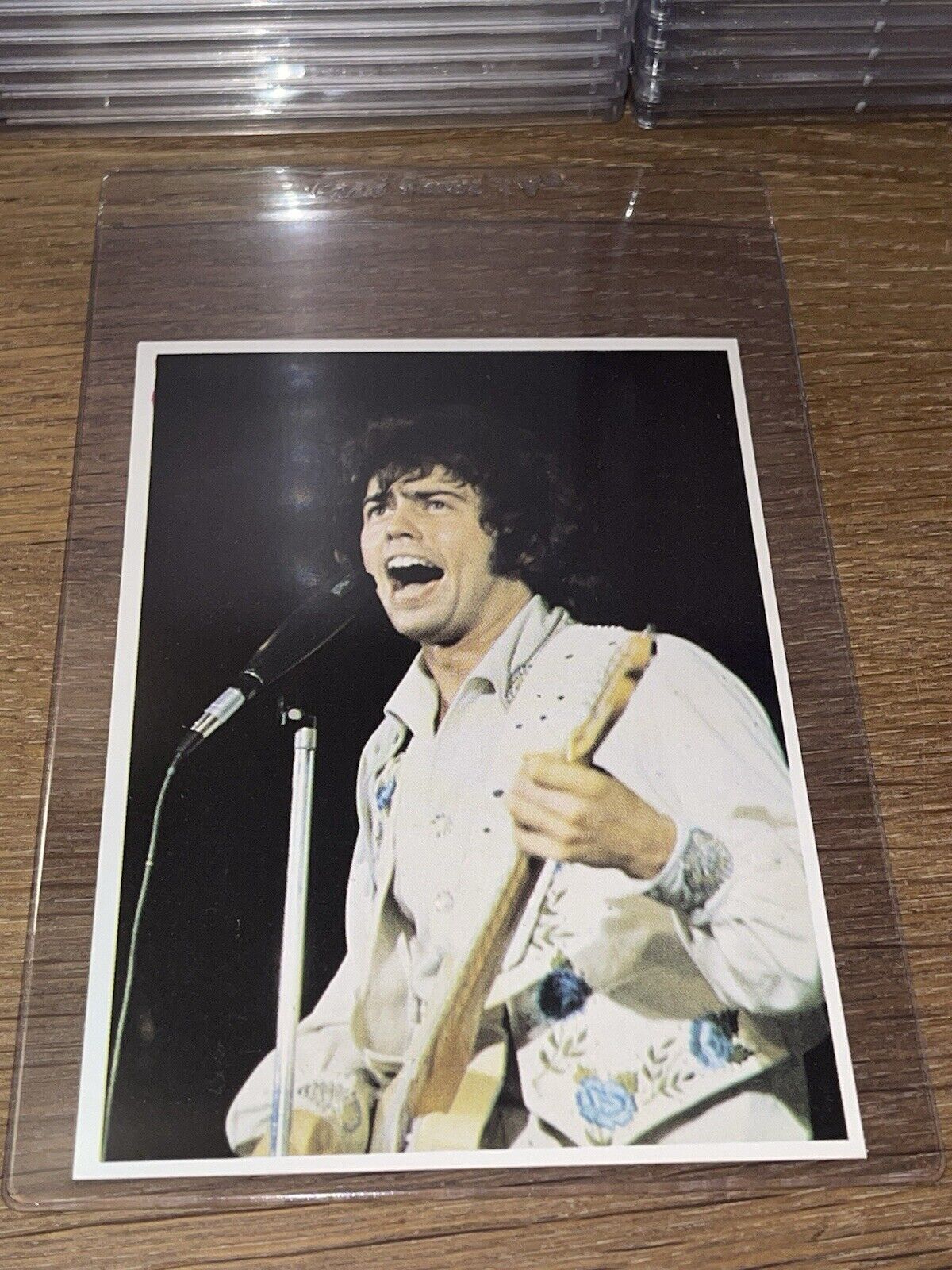 1974 The Osmonds Alan Osmond Panini 🎥 Picture Music Card Pop Sticker Card RARE