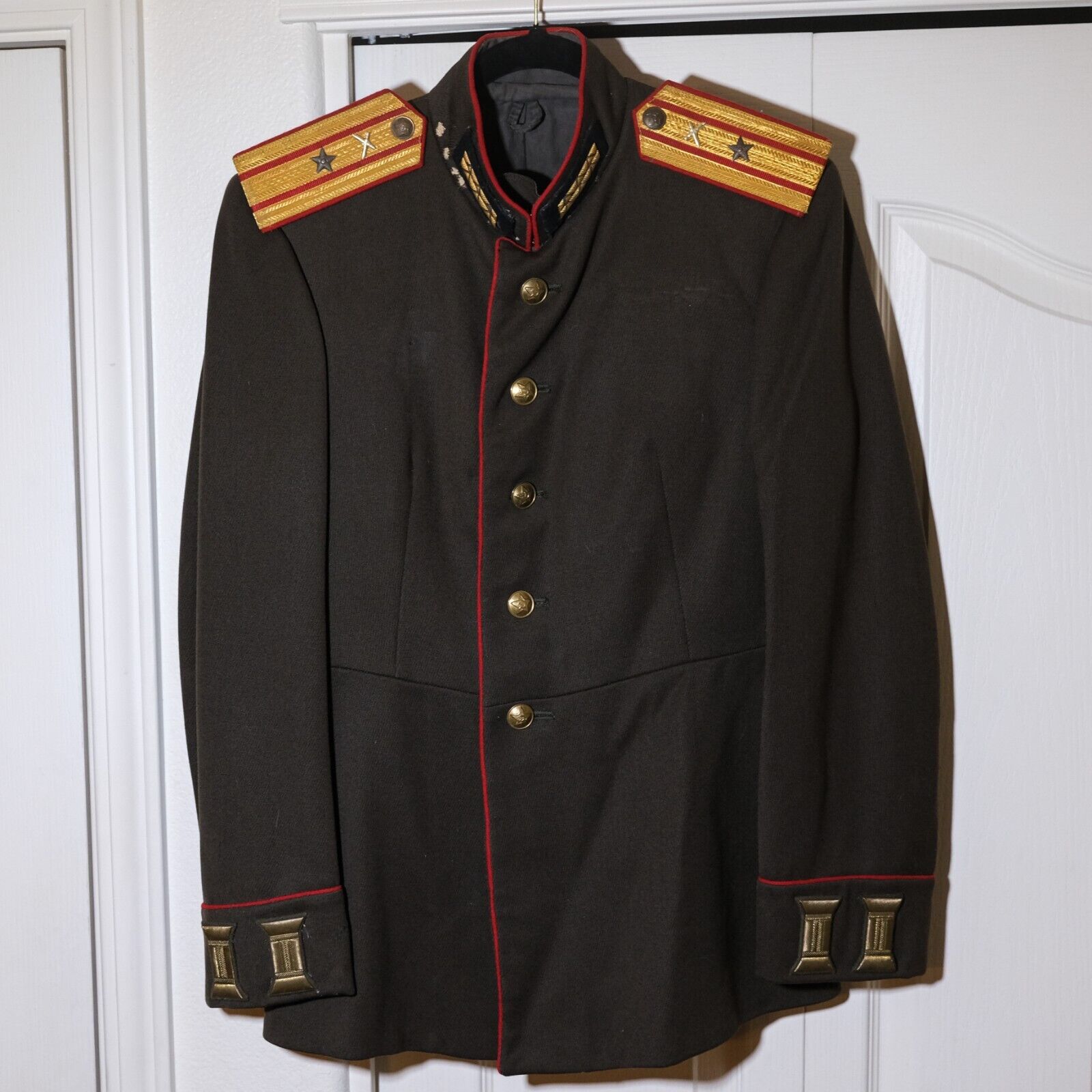 Late 1940's USSR Soviet Red Army Artillery Officer's Parade Uniform Jacket 