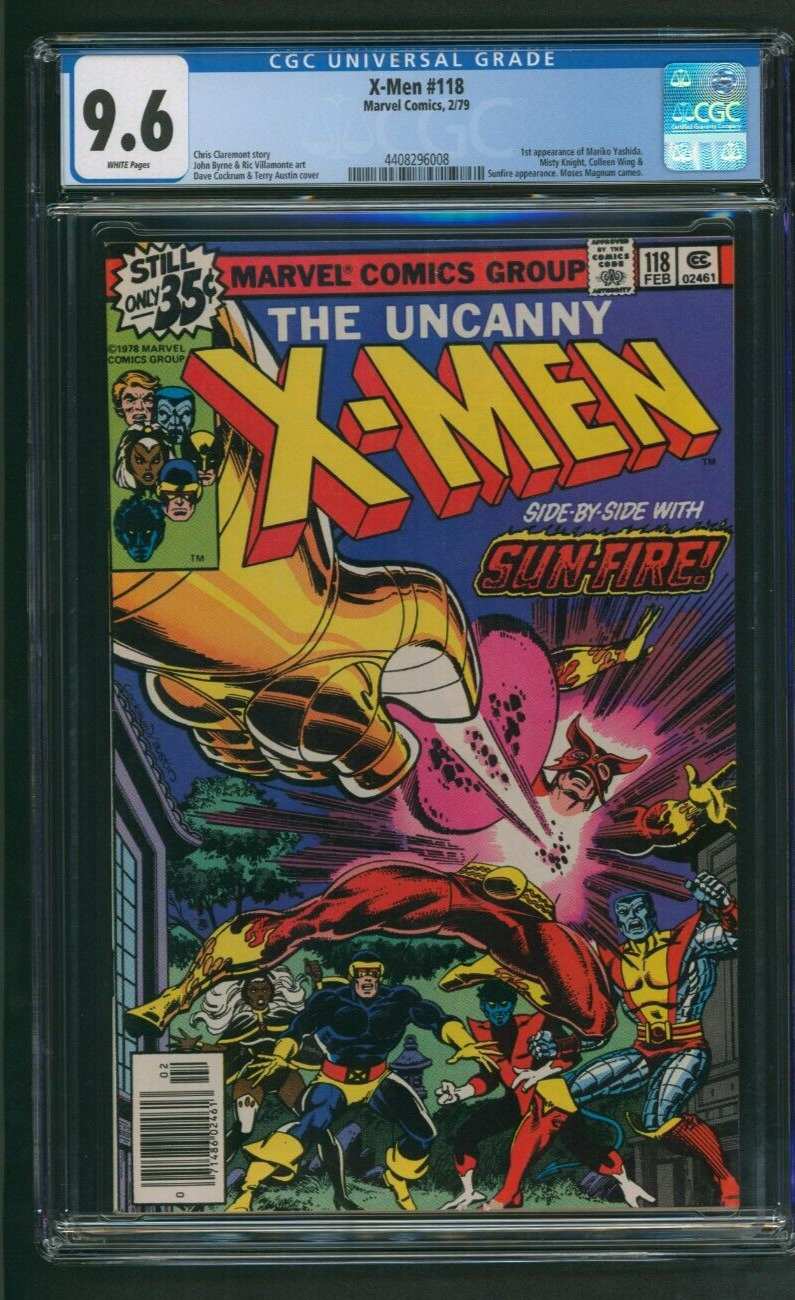 Uncanny X-Men #118 CGC 9.6 WP Marvel Comics 1979 1st Appearance Mariko Yashida