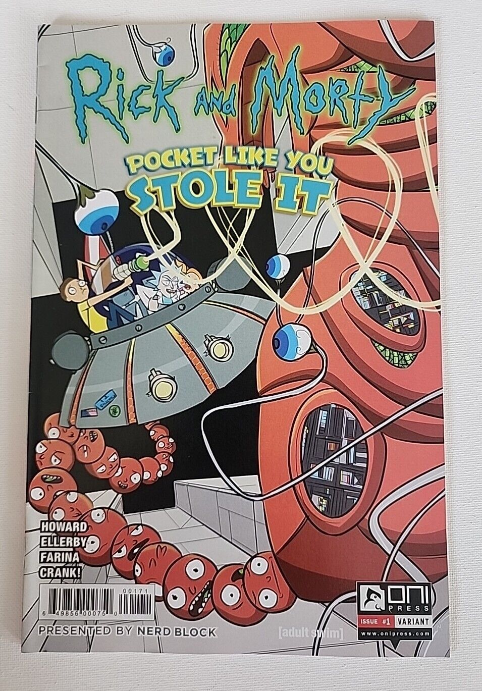 Rick And Morty Pocket Like You Stole It#1 Nerd Block Variant Recalled Comic NM/M
