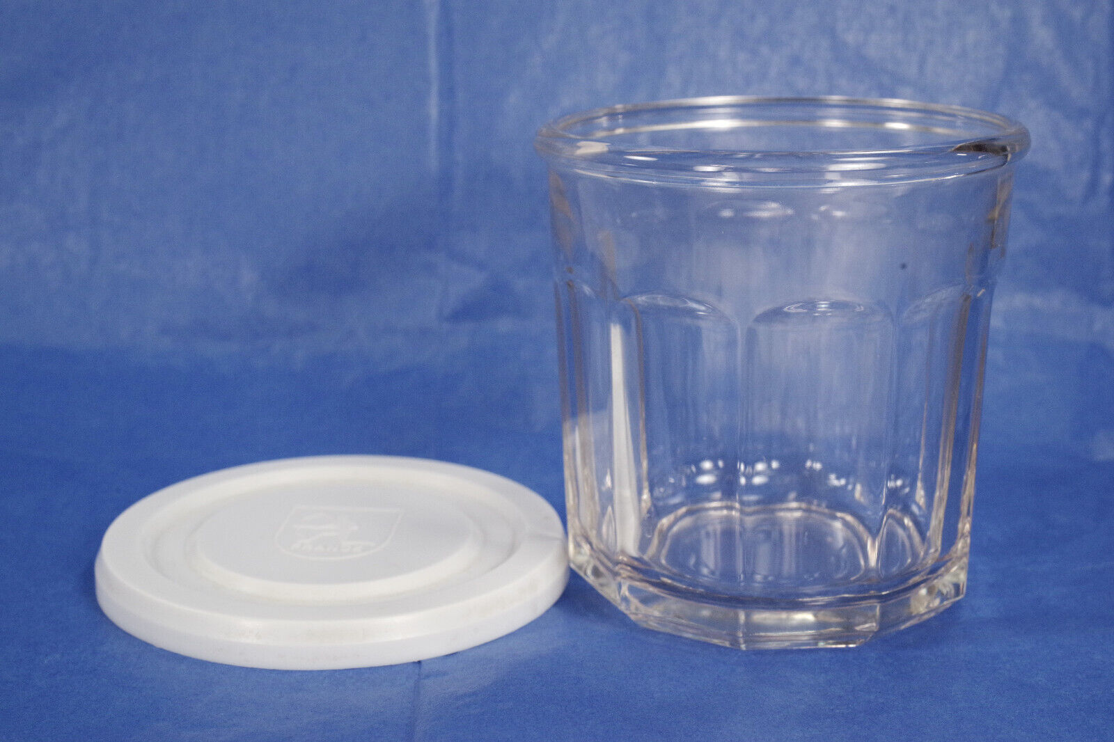 LUMINARC-France 500ML 10-Sided Glass Jam Jar w/ Lid – 70s FINE