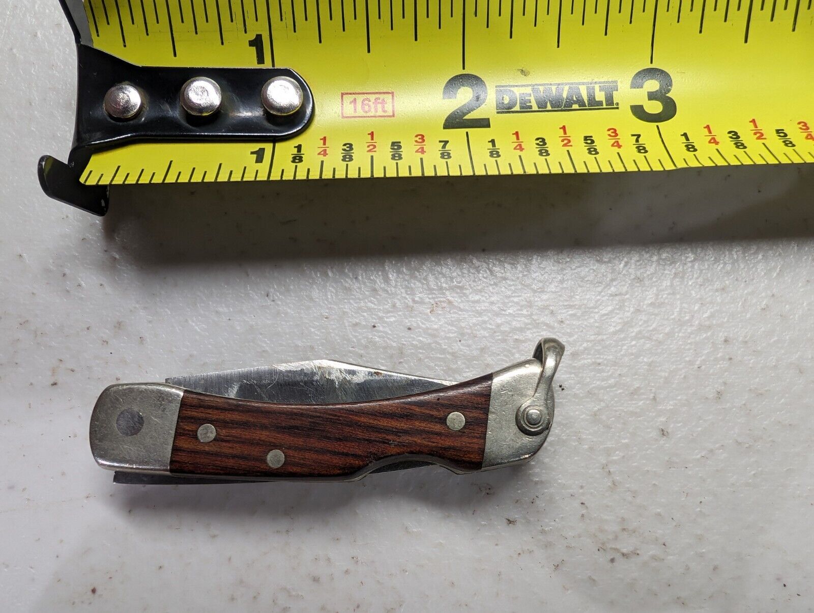Vintage Uncle Henry Schrade+ LB-1 Lockback Single Blade Mini Pocket Knife USA