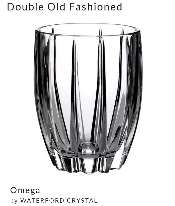 1 Waterford Old Fashioned Marquis Crystal Glass For Drinking. 