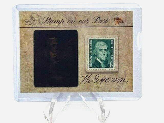 2018 THE BAR PIECES OF THE PAST STAMP ON OUR PAST THOMAS JEFFERSON 