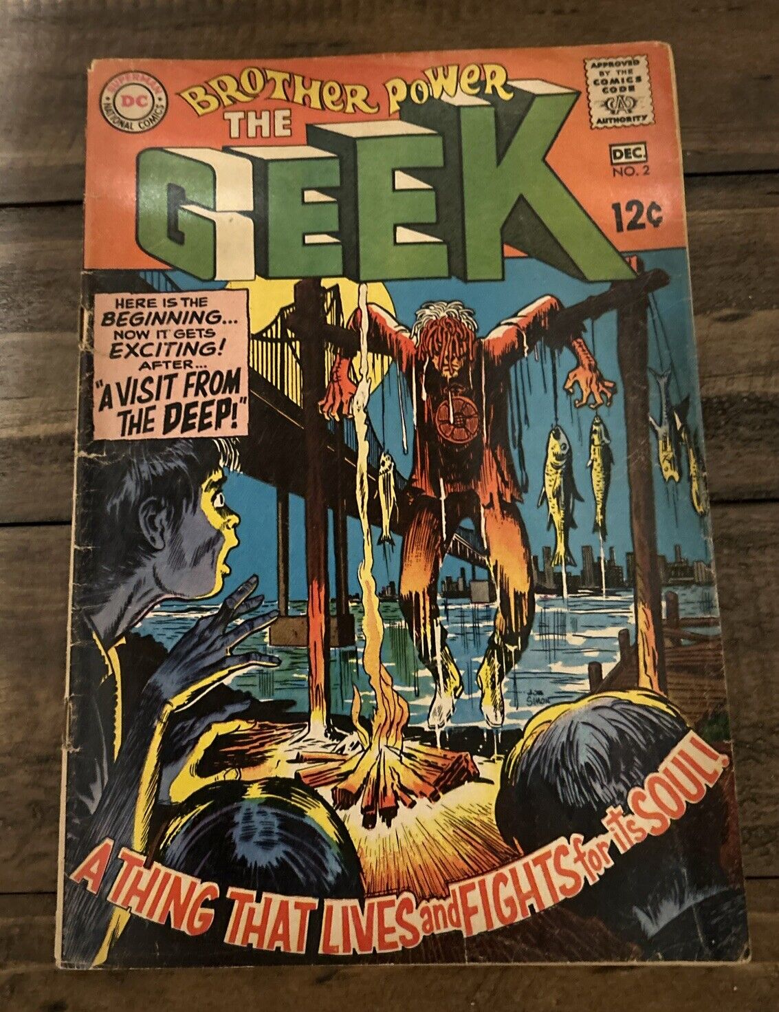 Brother Power, the Geek #2, December 1968 DC Comics