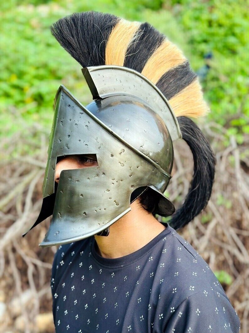 300 Movie Spartan helmet Great king Leonidas Spartan Helmet Medieval Costum Gift