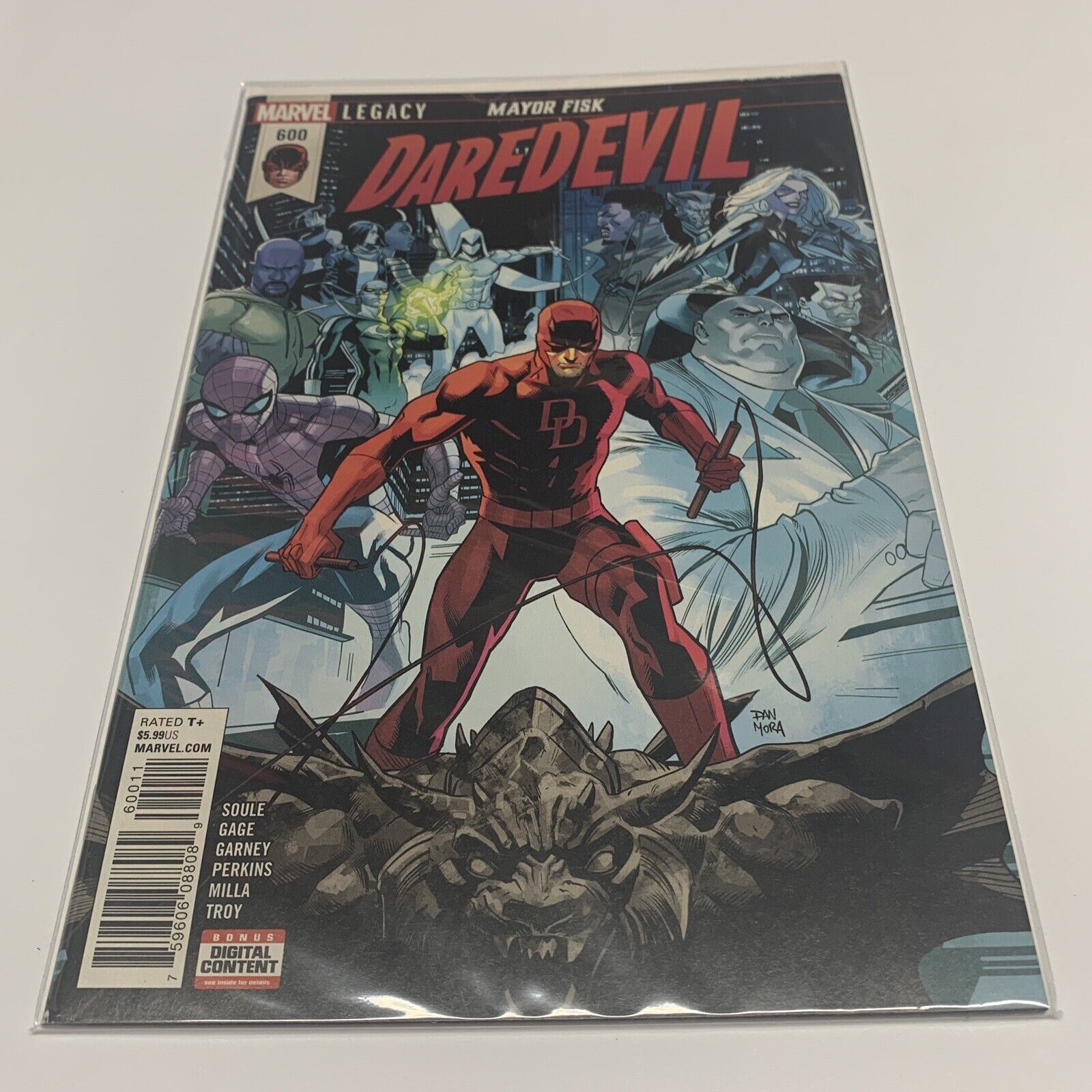 Daredevil (2018 series) #600 in Near Mint condition. Marvel comics NM