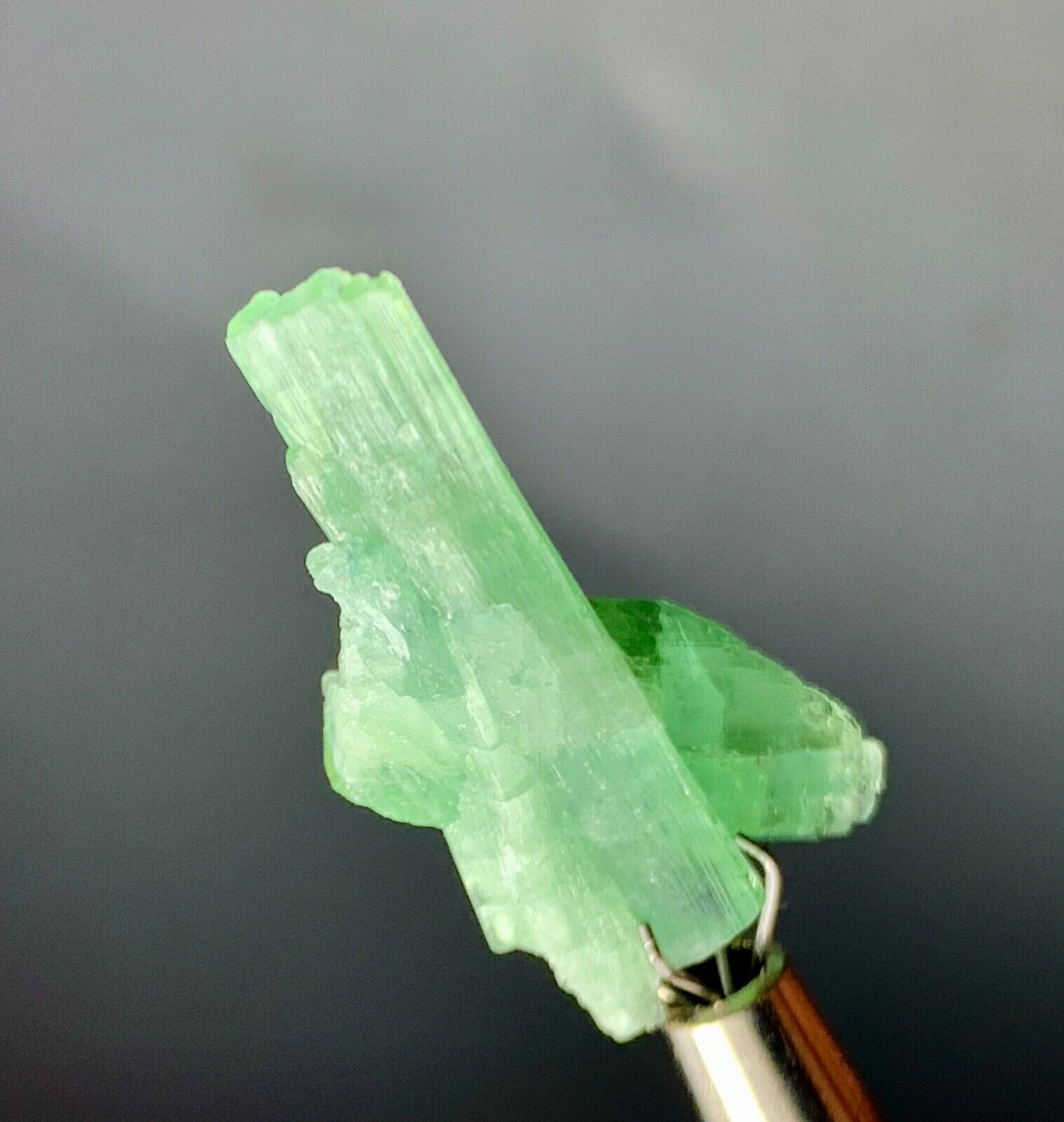 12 Cts Tourmaline Crystal with Albite  from Afghanistan