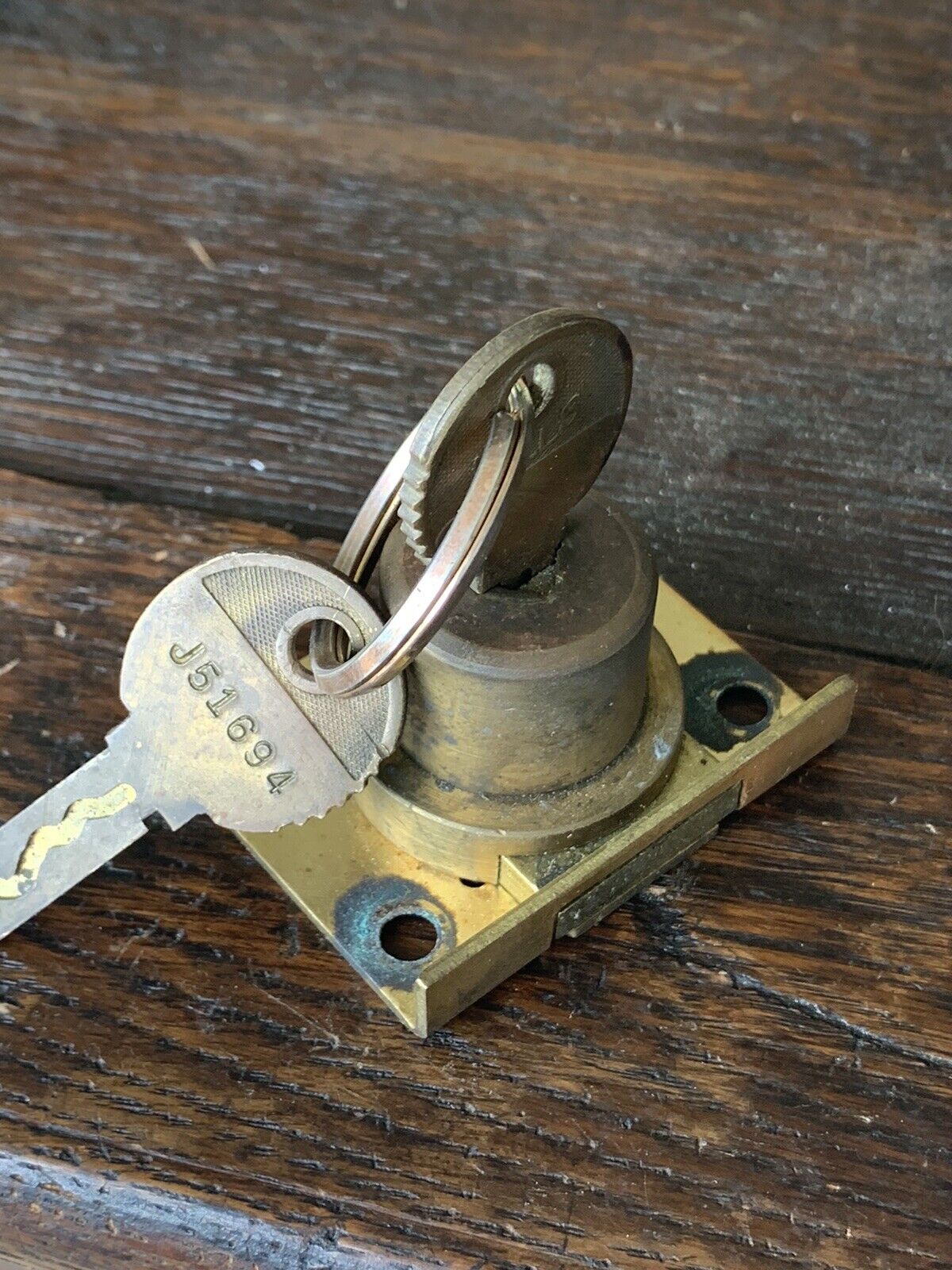 Mills Slot Machine Lock With TWO Matching Number Key