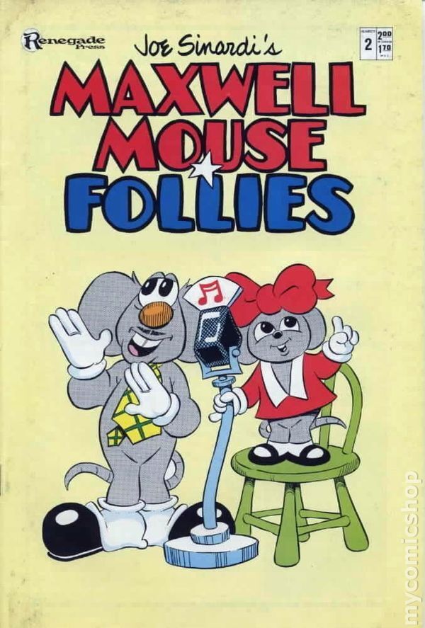 Maxwell Mouse Follies #2 FN 1986 Stock Image