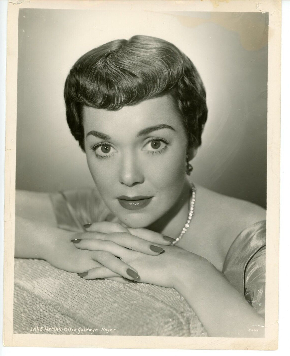 Vintage 8x10 Photo Actress Jane Wyman