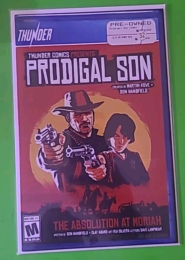 Prodigal Son NYCC 2022 Exclusive Recalled Red Dead Redemption Ps4 Homage