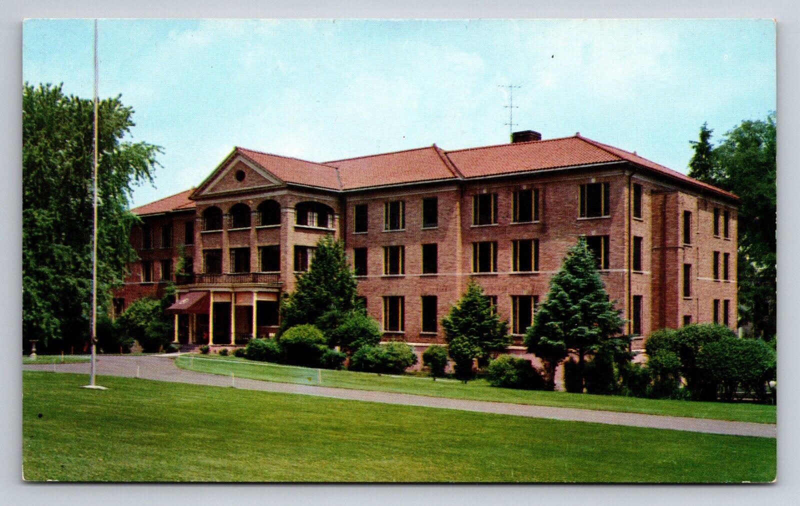 Infirmary At Eastern Star Home Oriskany New York Vintage Unposted Postcard