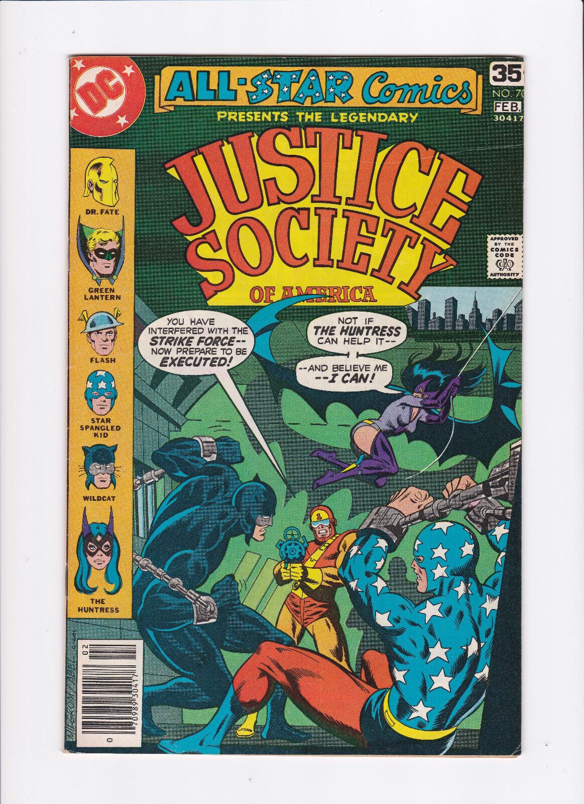 ALL-STAR COMICS #70 [1978 VG/FN] JUSTICE SOCIETY OF AMERICA    2ND HUNTRESS