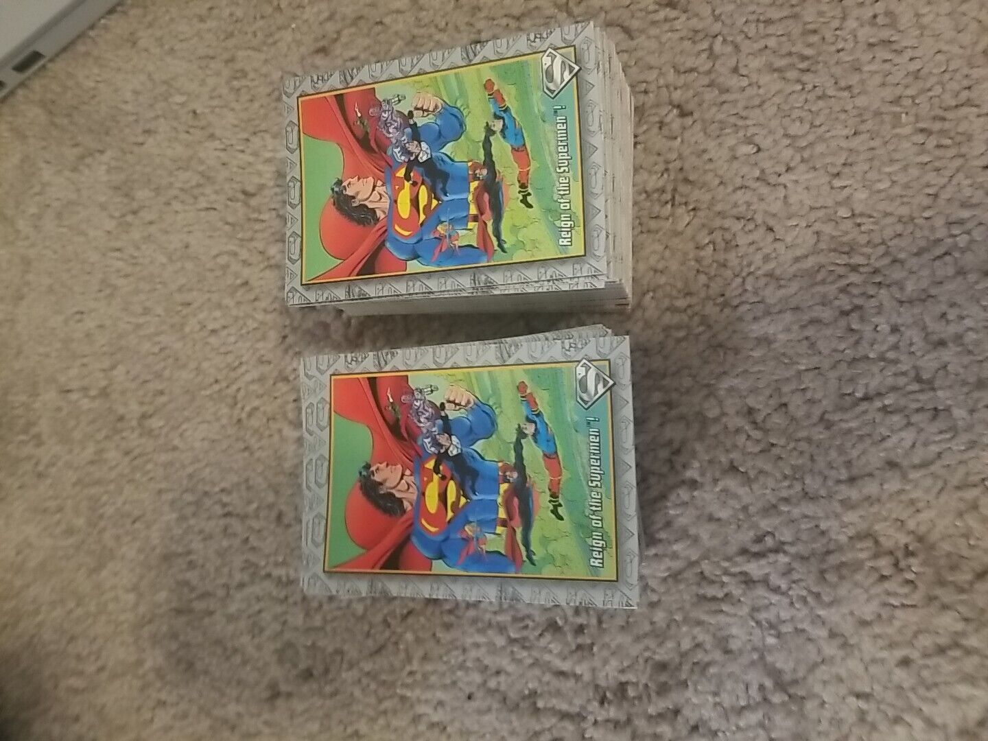 1993 SKYBOX THE RETURN OF SUPERMAN LOT 100s OF CARDS