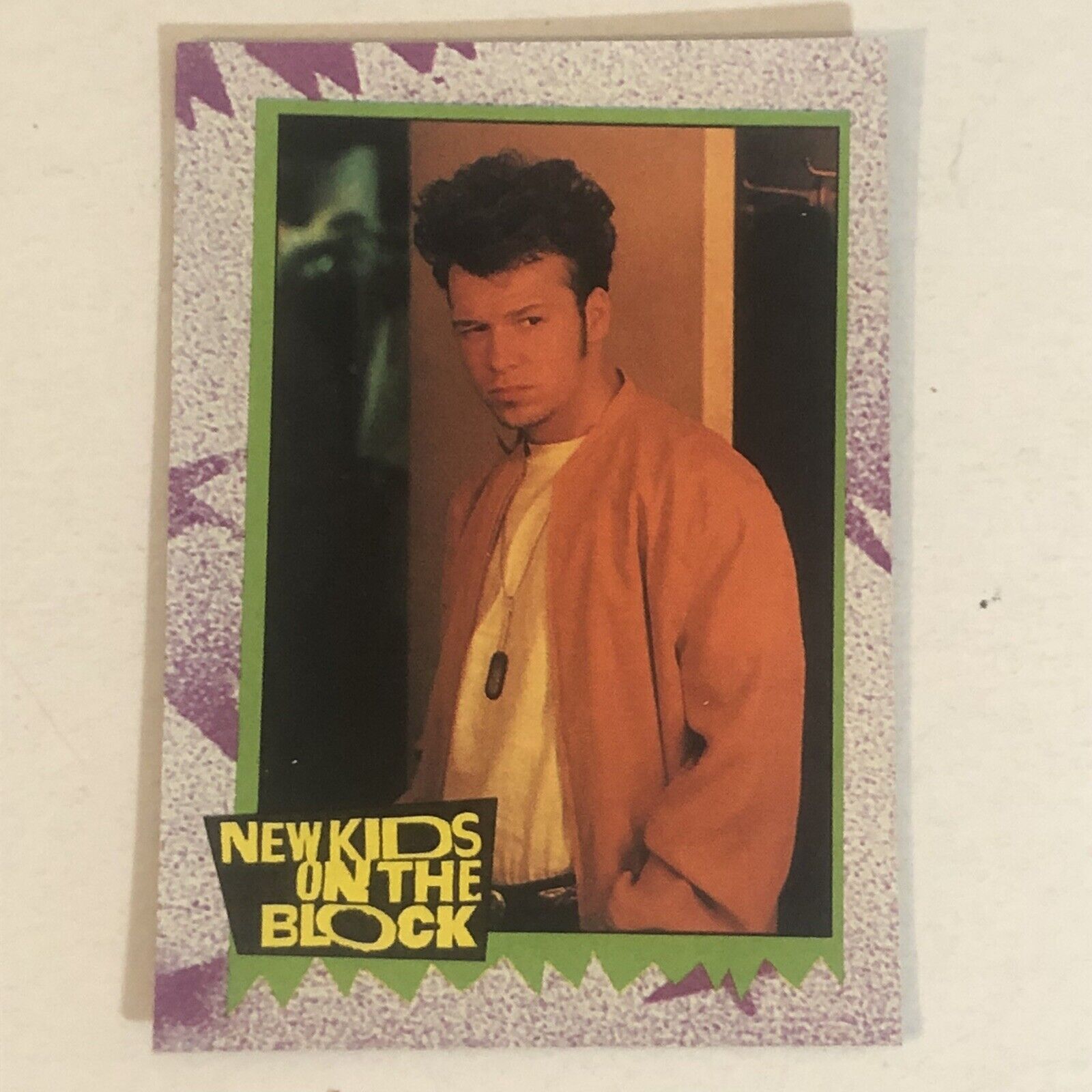 Donnie Wahlberg Trading Card New Kids On The Block 1990 #154