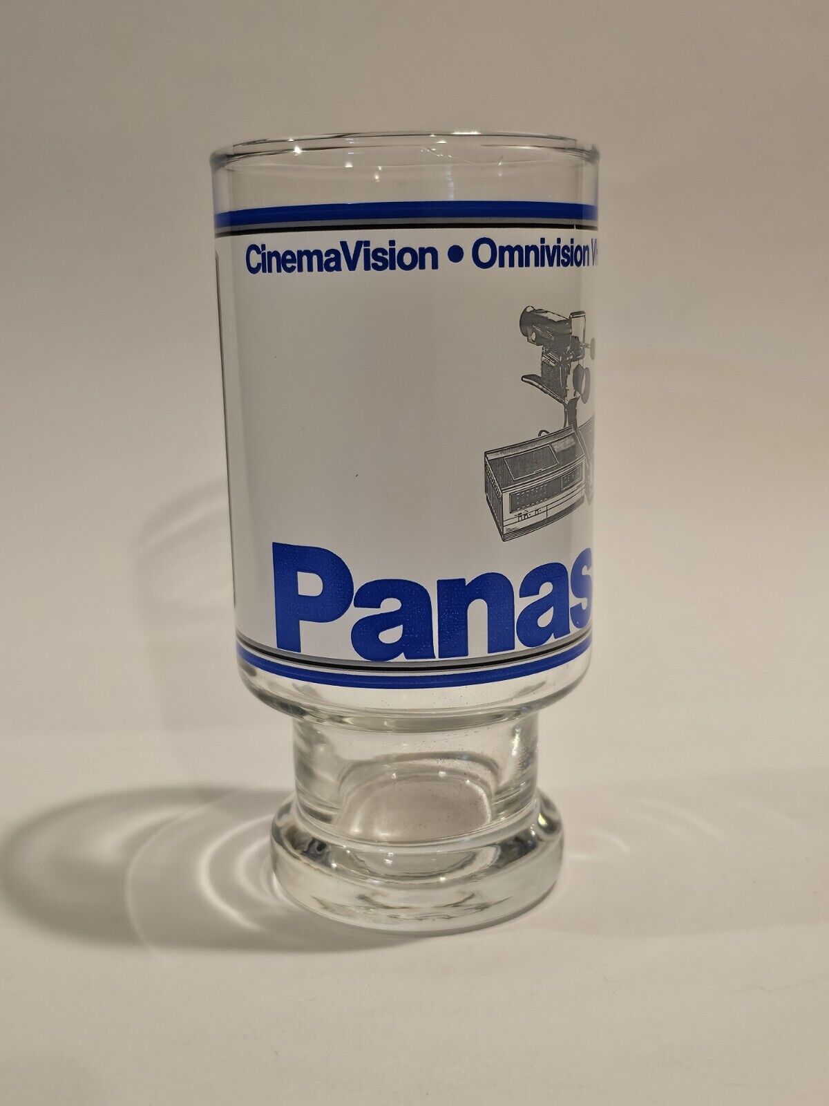 Panasonic Glass Cup CinemaVision Omnivision ColorPilot Tv