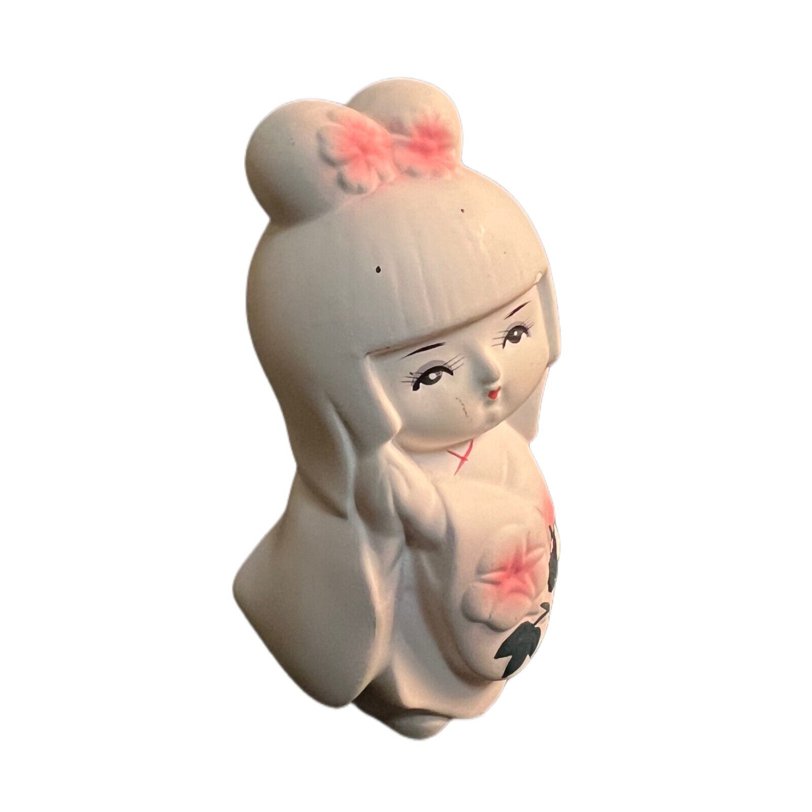 Japanese Geisha Girl Statue Doll Figurine