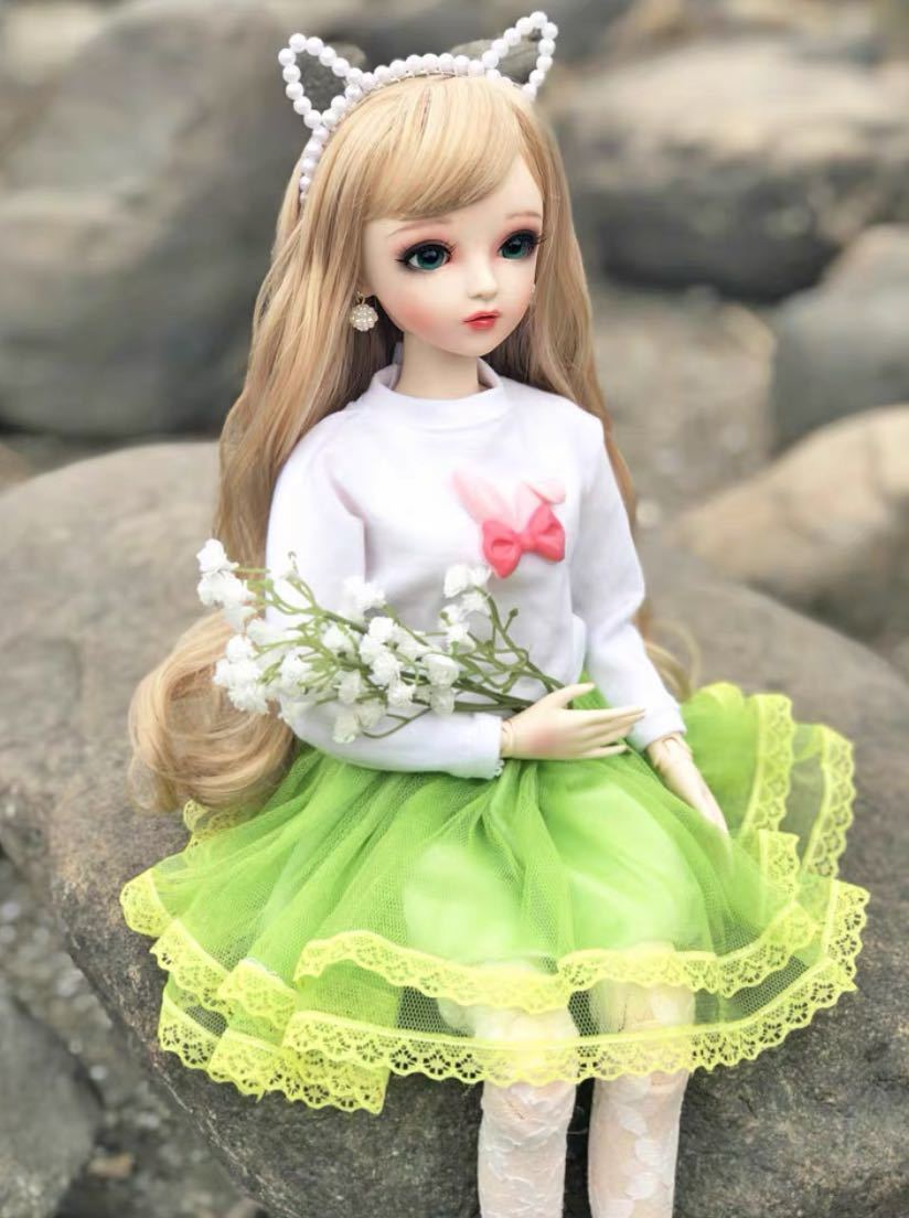 Complete Set 60Cm Ball Jointed Doll Casual Bjd 1/3