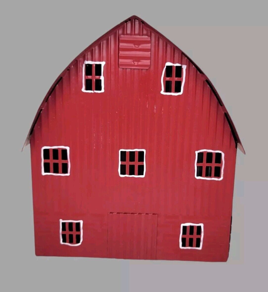 Red Barn Indoor/Outdoor Light Cover Decoration 6.5\