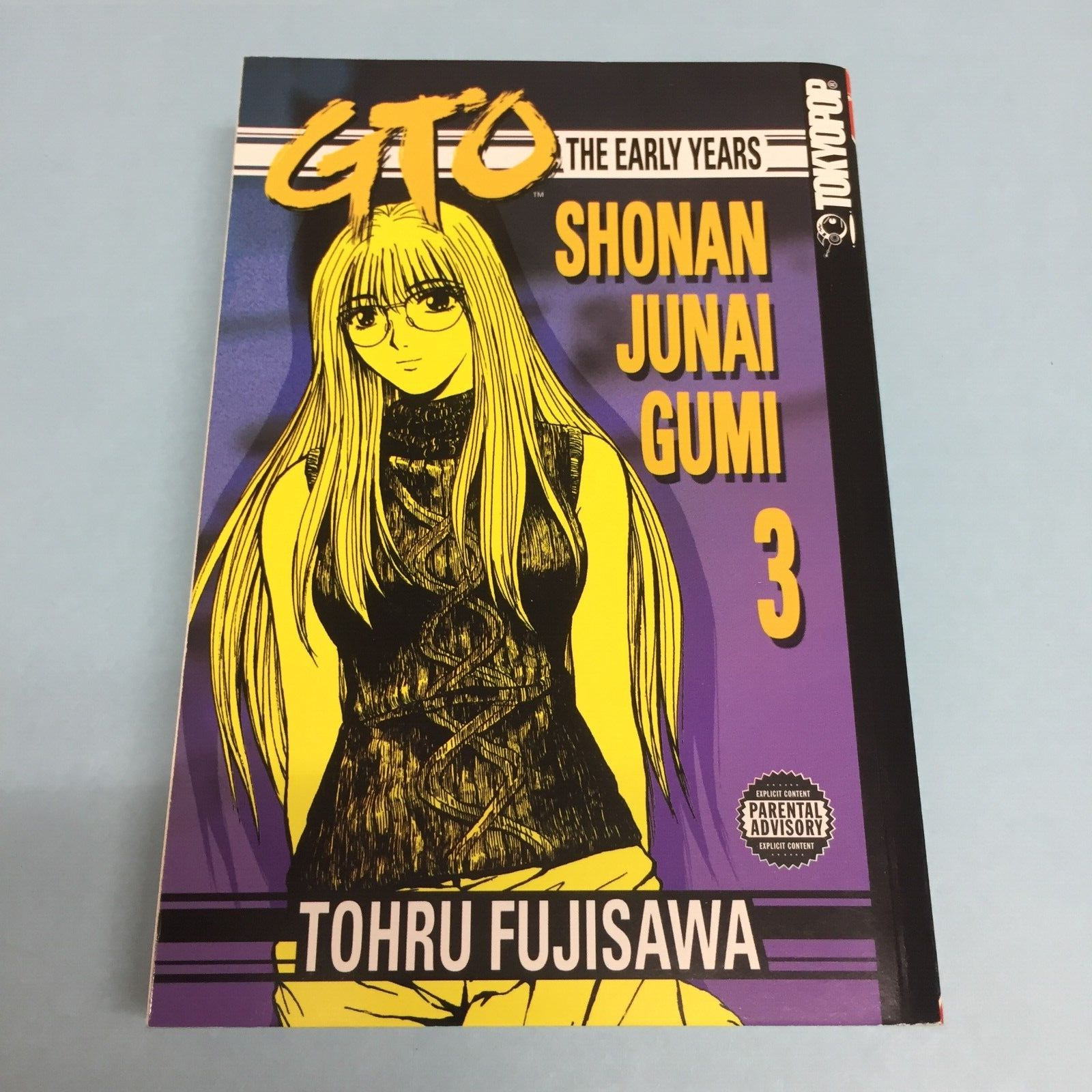 Great Teacher Onizuka GTO The Early Years Volume 3 Manga English Vol Fujisawa