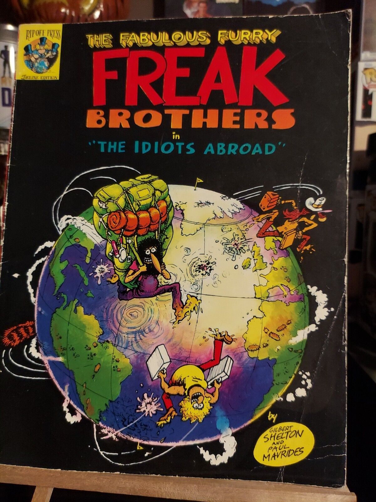 FABULOUS FURRY FREAK BROTHERS In The Idiots Abroad 1987 Good Rip Off Press
