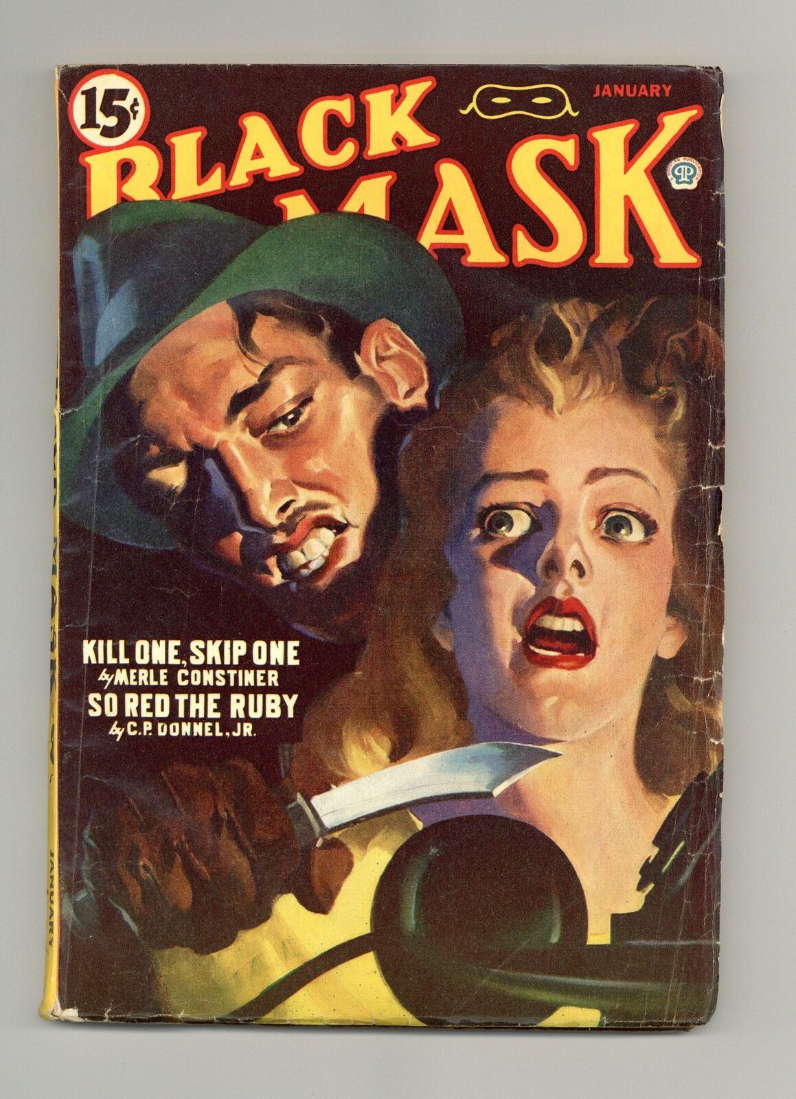 Black Mask Pulp Canadian Reprint Jan 1944 Vol. 26 #18 VG+ 4.5