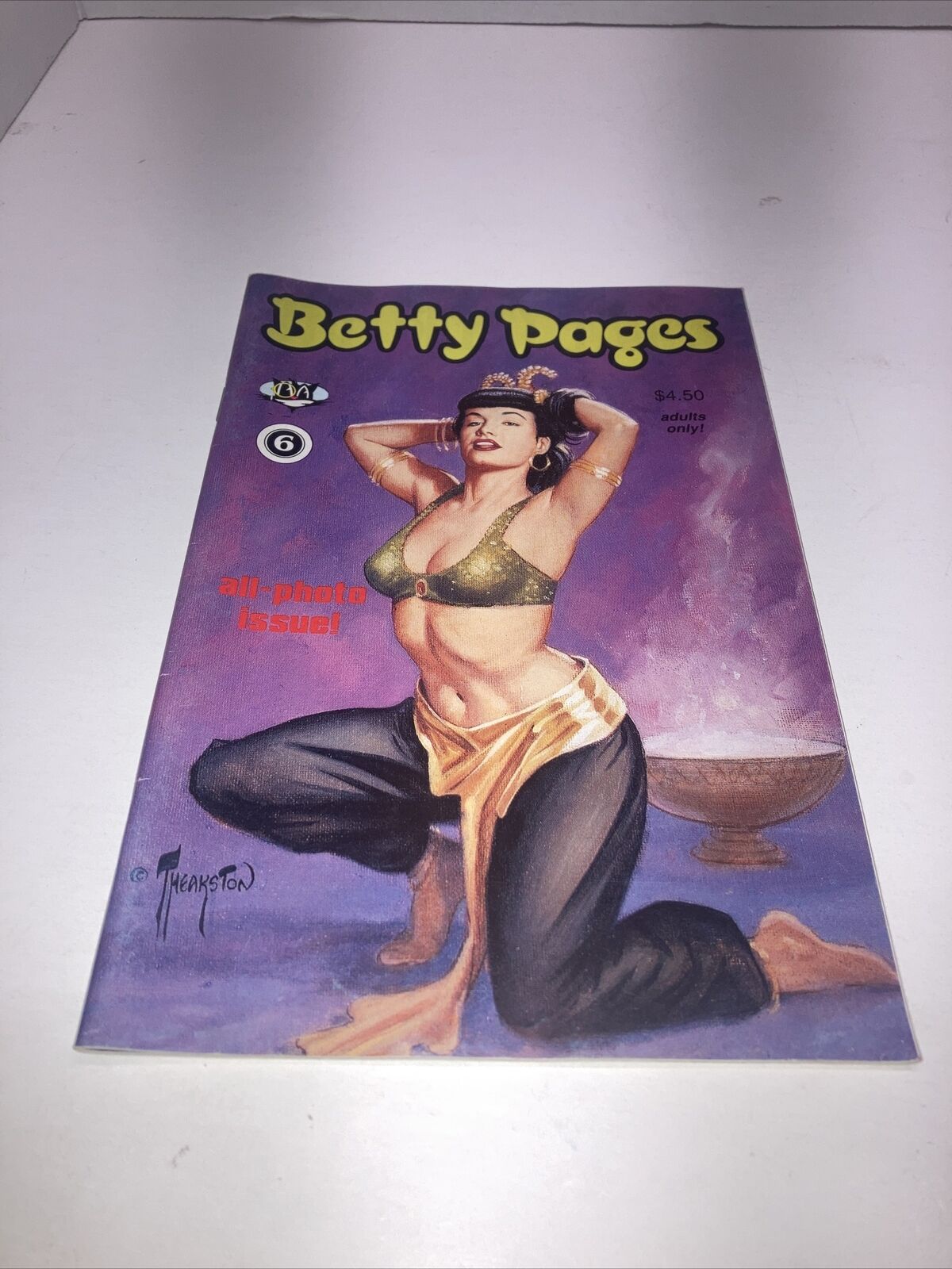 The Betty Pages #6 Greg Theakston Bettie 