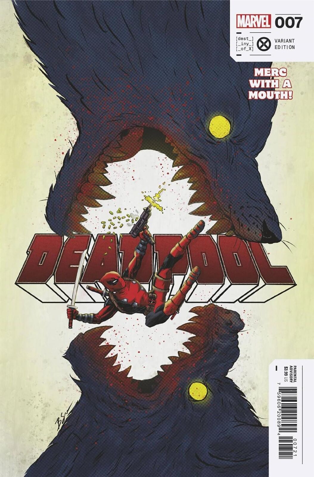 Deadpool #7 Ben Su Var (Ben Su Var) Marvel Prh Comic Book 2023