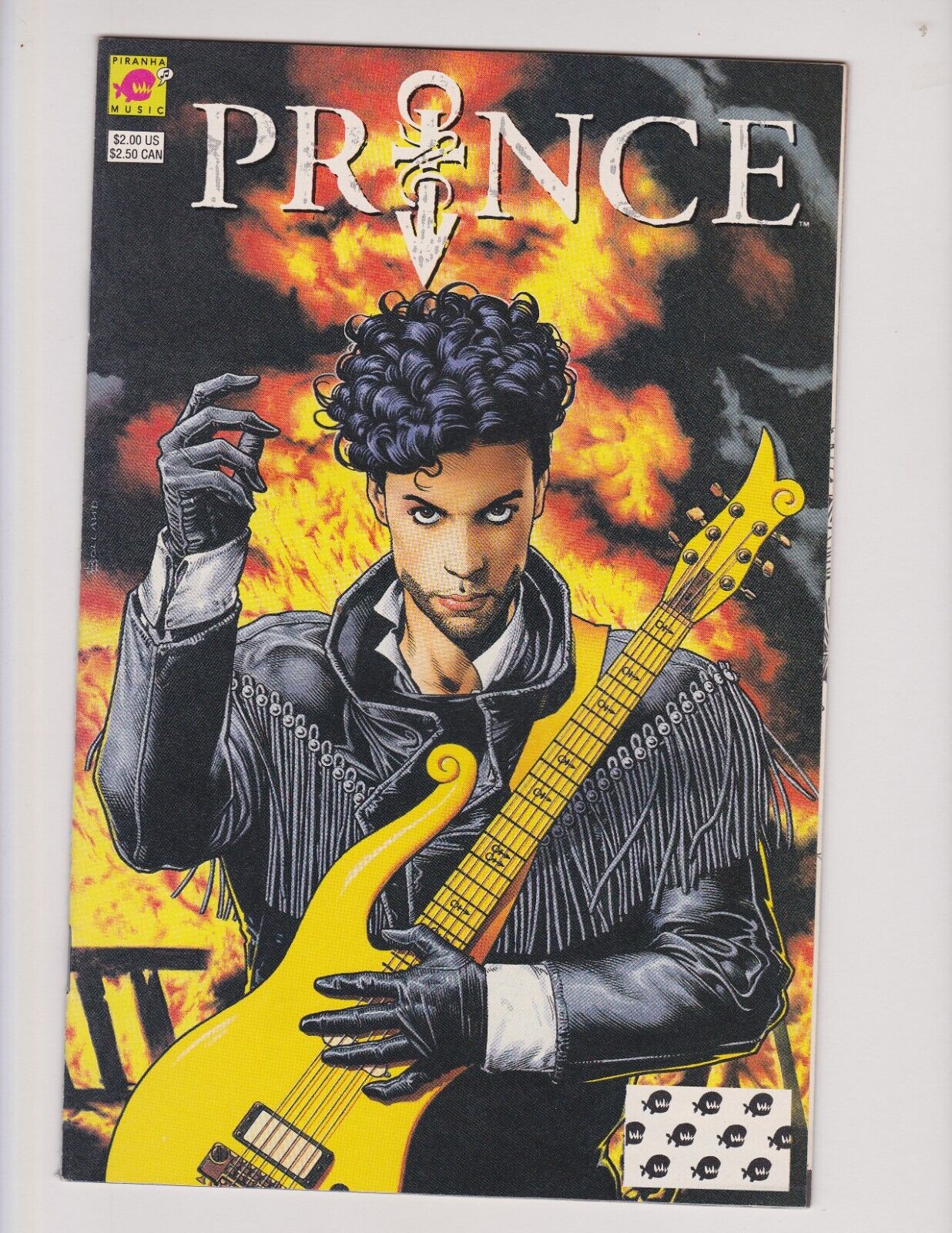 PRINCE ALTER EGO #1 PIRANHA 1991 RARE 1ST PRINT BRIAN BOLLAND COVER US EDITION