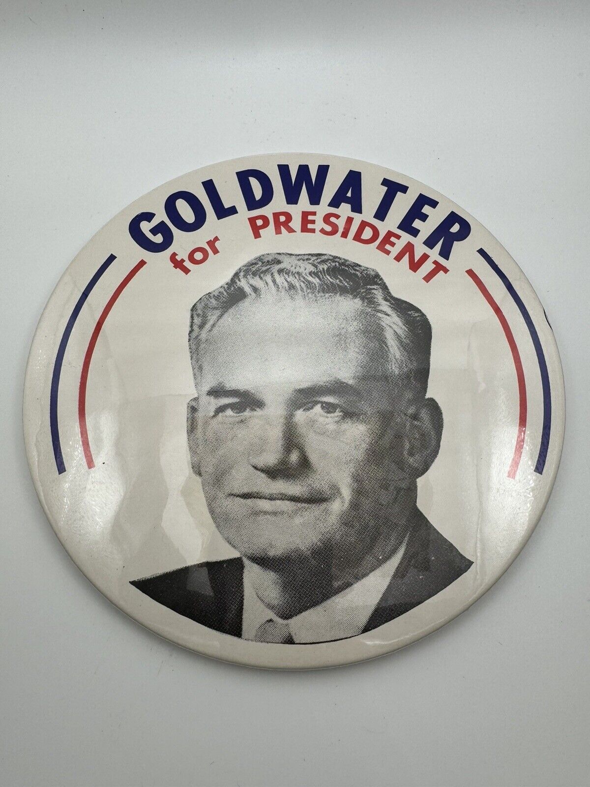1964 Goldwater for President 7” Campaign Pinback