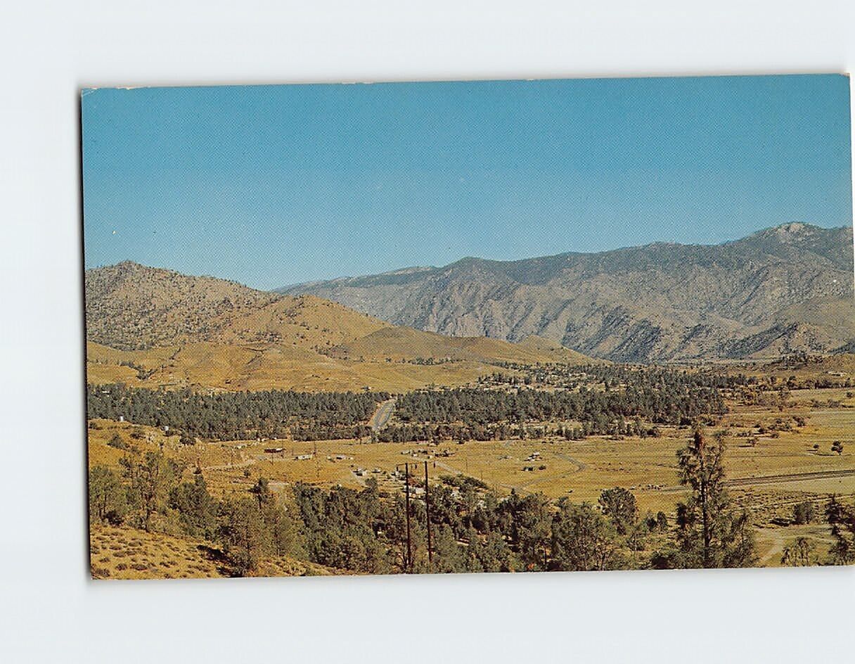 Postcard Kern River Valley California USA
