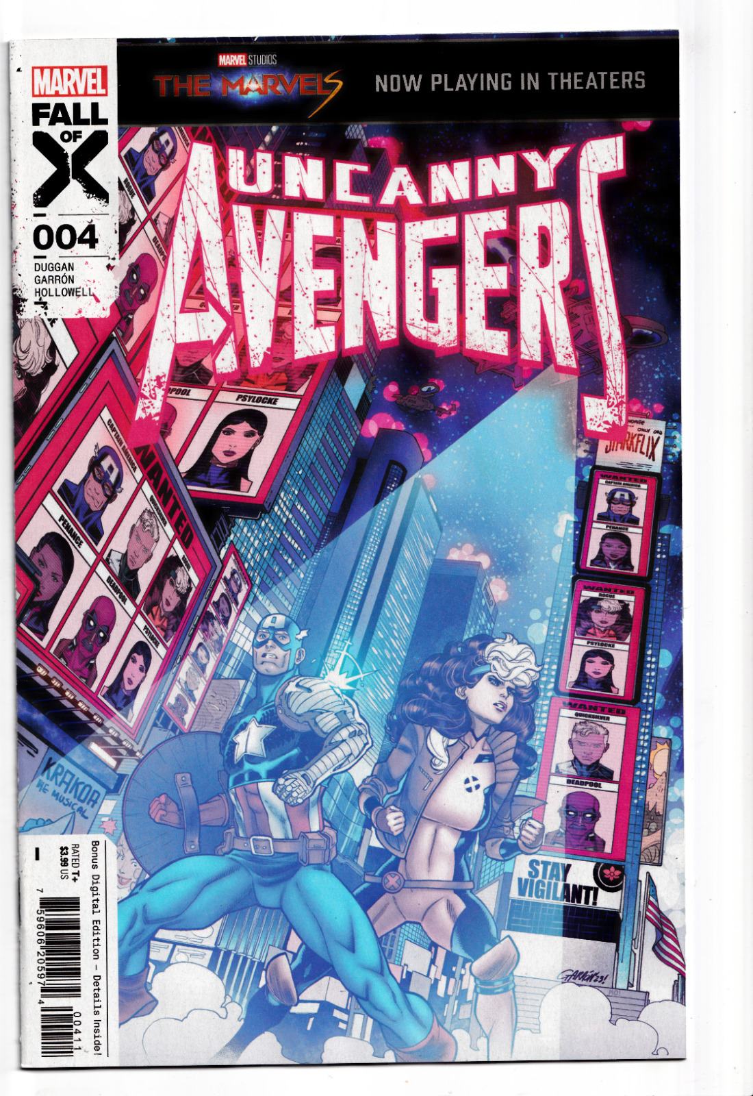 Uncanny Avengers #4 2023 Marvel Comics