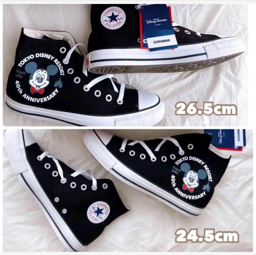 2 Pairs Converse All Star Disney Limited Untried With Tag Japan 