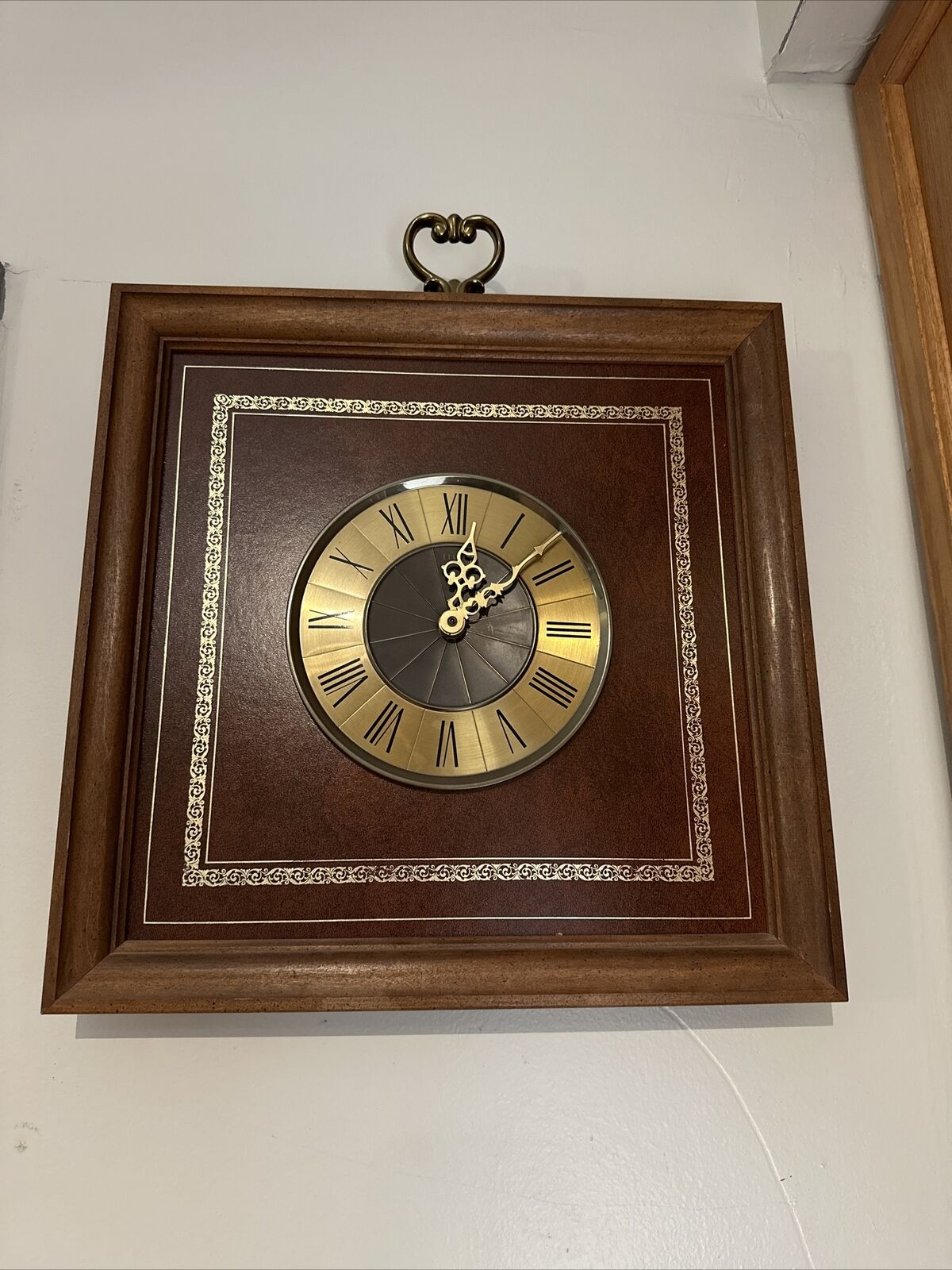 Vintage Elgin Wall Clock Made Germany