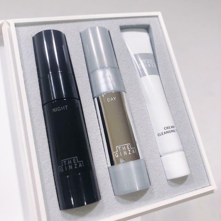 ANA First Class Amenity The GINZA Only Essence Empowering set from Japan #0768