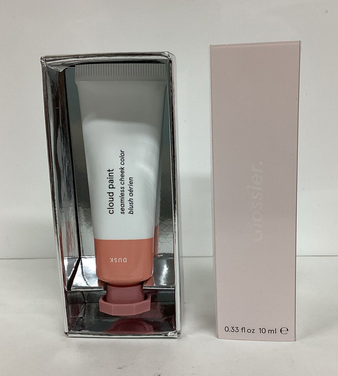 Glossier Cloud Paint DUSK Seamless Cheek Color Blush 0.33oz As Pictured, New