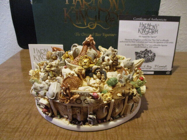 Harmony Kingdom Sin City 7 Deadly Sins and Multitude of Animals Box Figurine Sgn