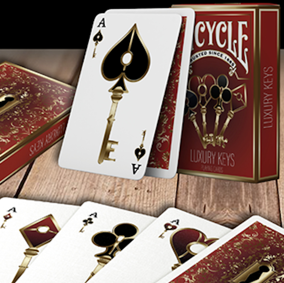 Bicycle Luxury Keys Playing Cards 