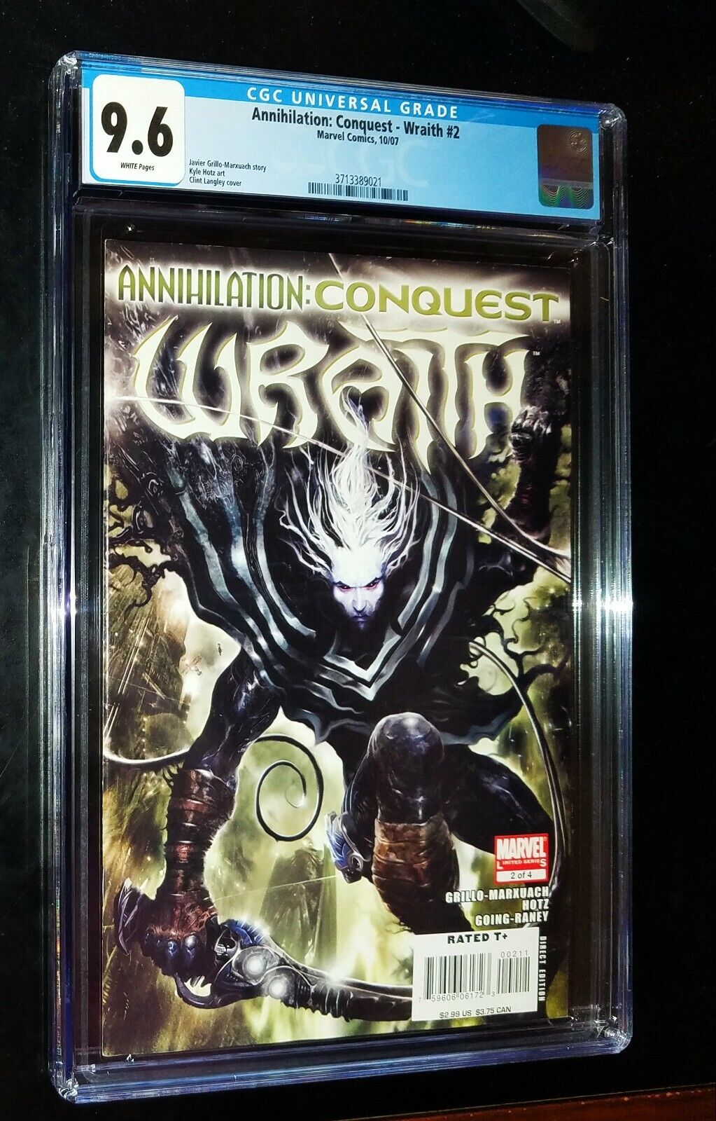 ANNIHILATION: CONQUEST-WRAITH #2 of 4 2007 Marvel Comics CGC 9.6 NM+ White Pages