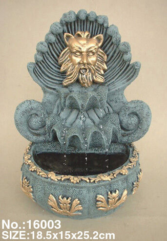 Feng Shui Tabletop Water Fountain with Lion Head