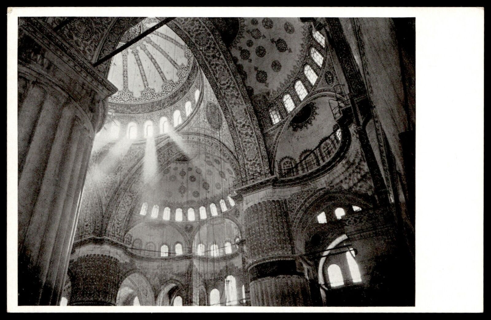 1930 Postcard Sultan Ahmed Mosque Istanbul Turkey Postcard unP #1